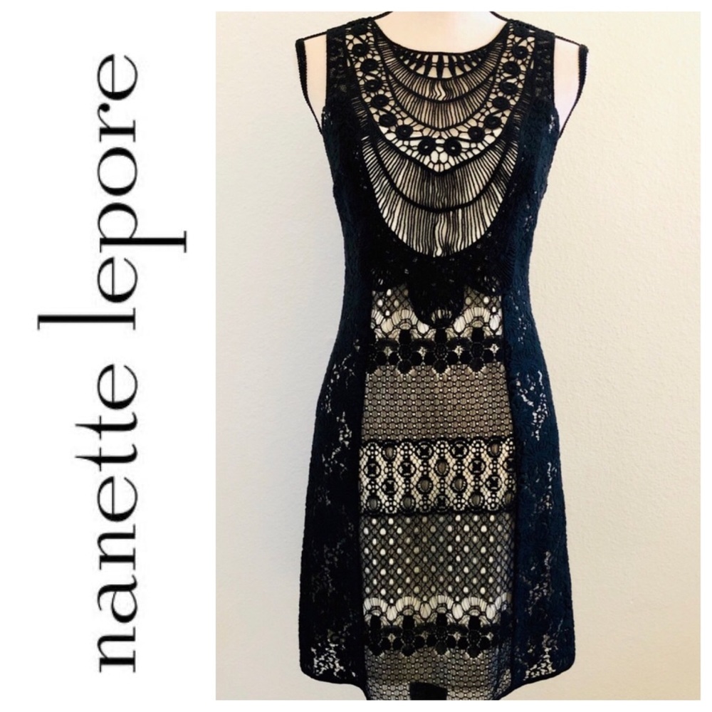 NANETTE LEPORE Sleeveless Sheath Dress